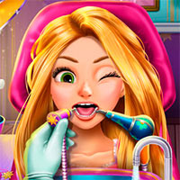 Игра Лечить зубы Барби